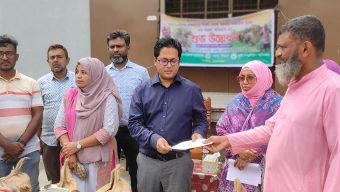 আখাউড়ায় বোরো ধান সংগ্রহ শুরু”