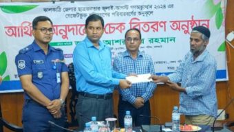 আন্দোলনে নিহত ১০ পরিবারকে আর্থিক সহায়তা”