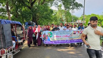 বর্ণাঢ্য আয়োজনে বান্দরবান জেলা ও আলীকদম উপজেলায় আন্তজার্তিক শ্রমিক দিবস উদযাপন।