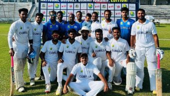 ২২বছর পর জাতীয় ক্রিকেট চ্যাম্পিয়নশীপের ফাইনালে কুমিল্লা