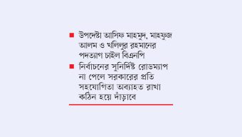 বিএনপির হুঁশিয়ারি, চাপে সরকার ও এনসিপি