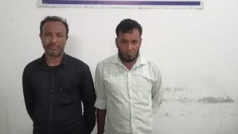 ভোলা জেলার ডিবি পুলিশের অভিযানেঃ-০৩ (তিন) কেজি অবৈধ মাদকদ্রব্য গাাঁজা সহ ০২ জন আটক।