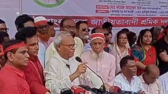 ফ্যাসিষ্ট শেখ হাসিনার আমলে শ্রমিকরা সংগঠিত হওয়ার অধিকার পায়নি —বিএনপির সিনিয়র যুগ্ম মহাসচিব রুহুল কবীর রিজভী