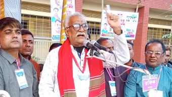 ত্রয়োদশ নির্বাচনে ধানের শীষ প্রার্থীকে বিজয়ী করতে ওয়ার্ডে মতবিনিময় সভা
