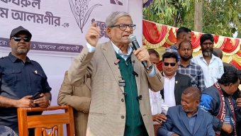 গণভোটে ‘হ্যাঁ’র পক্ষে ভোট চাইলেন মির্জা ফখরুল
