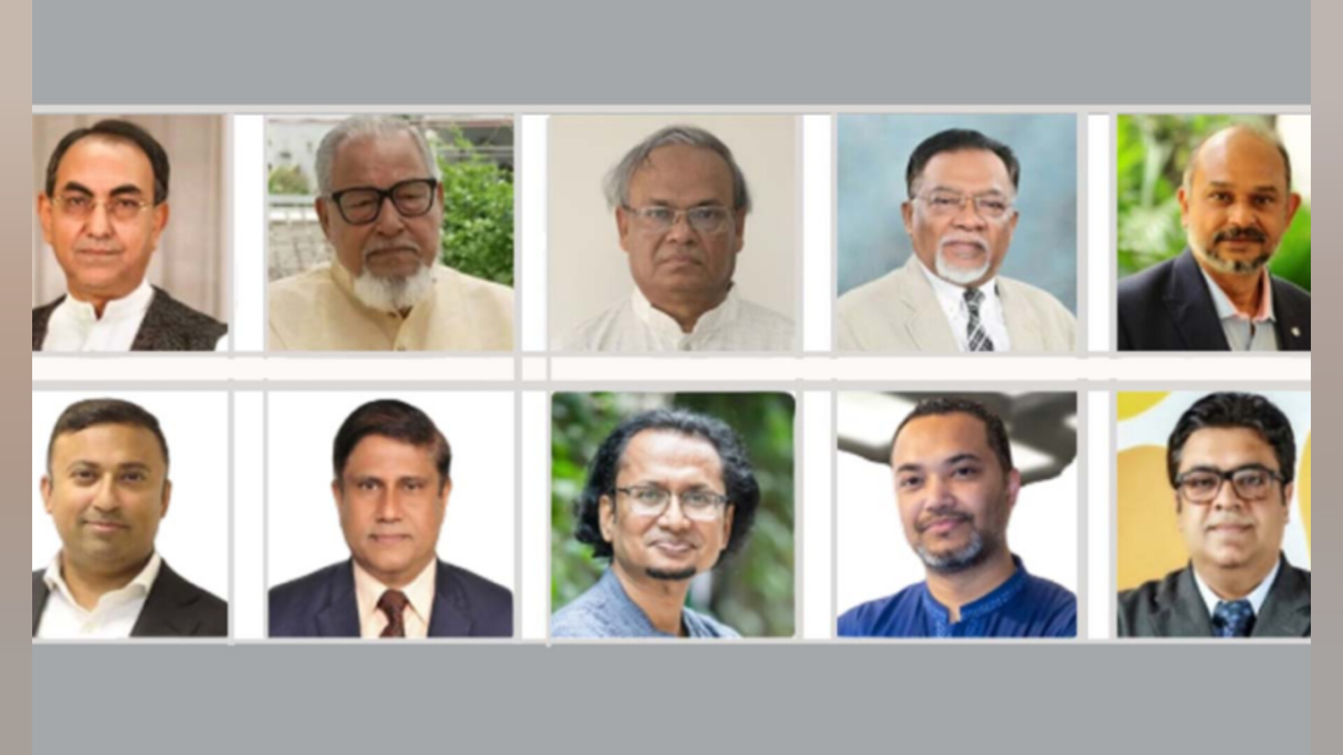 প্রধানমন্ত্রীর ১০ উপদেষ্টার দপ্তর বণ্টন, কে কোন দায়িত্বে