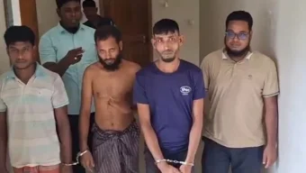 স্বামীকে বেঁধে রেখে স্ত্রীকে দলবদ্ধ ধর্ষণের অভিযোগ