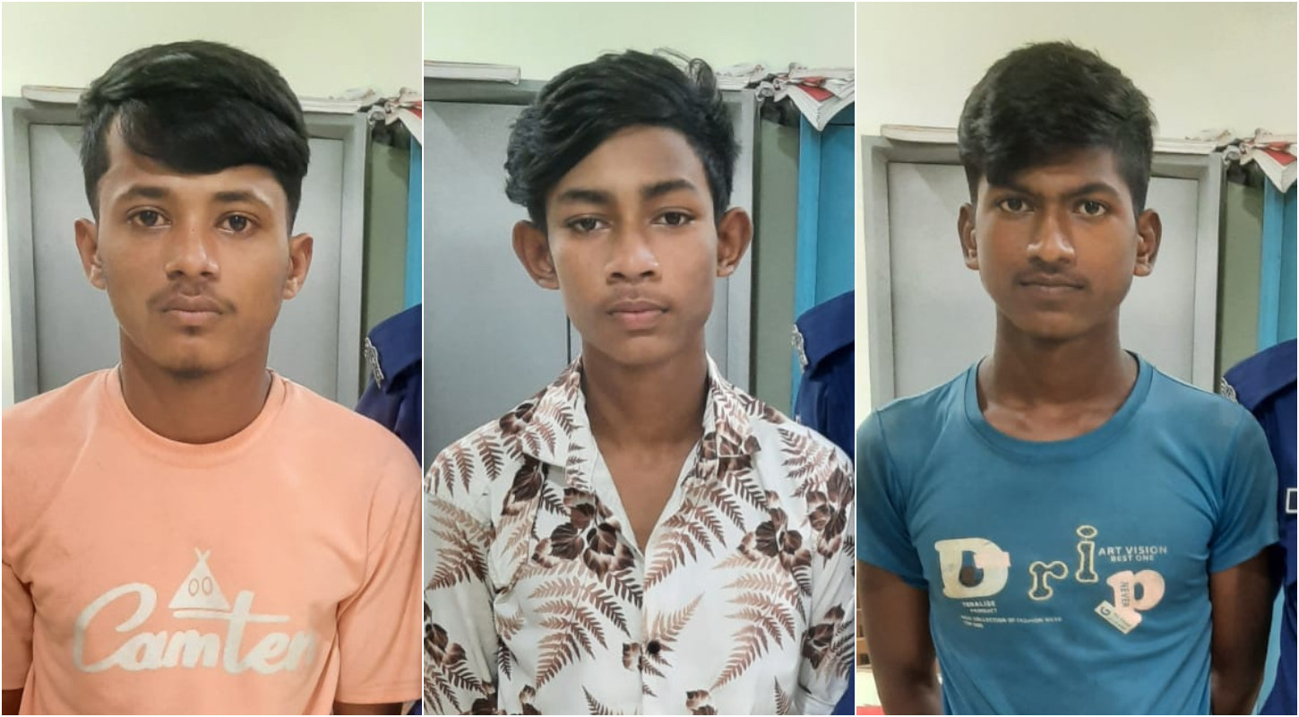 ভোলায় ৫ম শ্রেণির ছাত্রীকে সংঘবদ্ধ ধর্ষণ-ভিডিও ধারণ, তিন কিশোর গ্রেপ্তার
