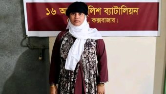 টেকনাফে মাদক মামলার ওয়ারেন্টভুক্ত রোহিঙ্গা নারী আটক, এপিবিএনের অভিযান