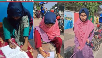 ‎পা দিয়ে লিখেই মাস্টার্স, চাকরি পেতে প্রধানমন্ত্রীর সহায়তা চাইলেন শারমিন