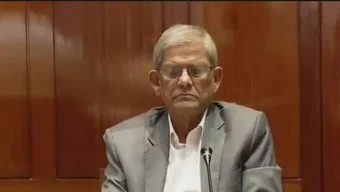বিদায়ী বক্তব্যে বারবার কাঁদলেন মির্জা ফখরুল; দলীয় এমপিদের কাছে চাইলেন দোয়া-ভোট