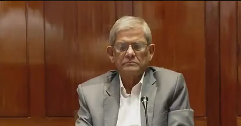 বিদায়ী বক্তব্যে বারবার কাঁদলেন মির্জা ফখরুল; দলীয় এমপিদের কাছে চাইলেন দোয়া-ভোট