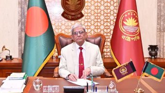 নিজ জেলা ঠাকুরগাঁওয়ে পৌঁছেছেন রাষ্ট্রপতি মির্জা ফখরুল