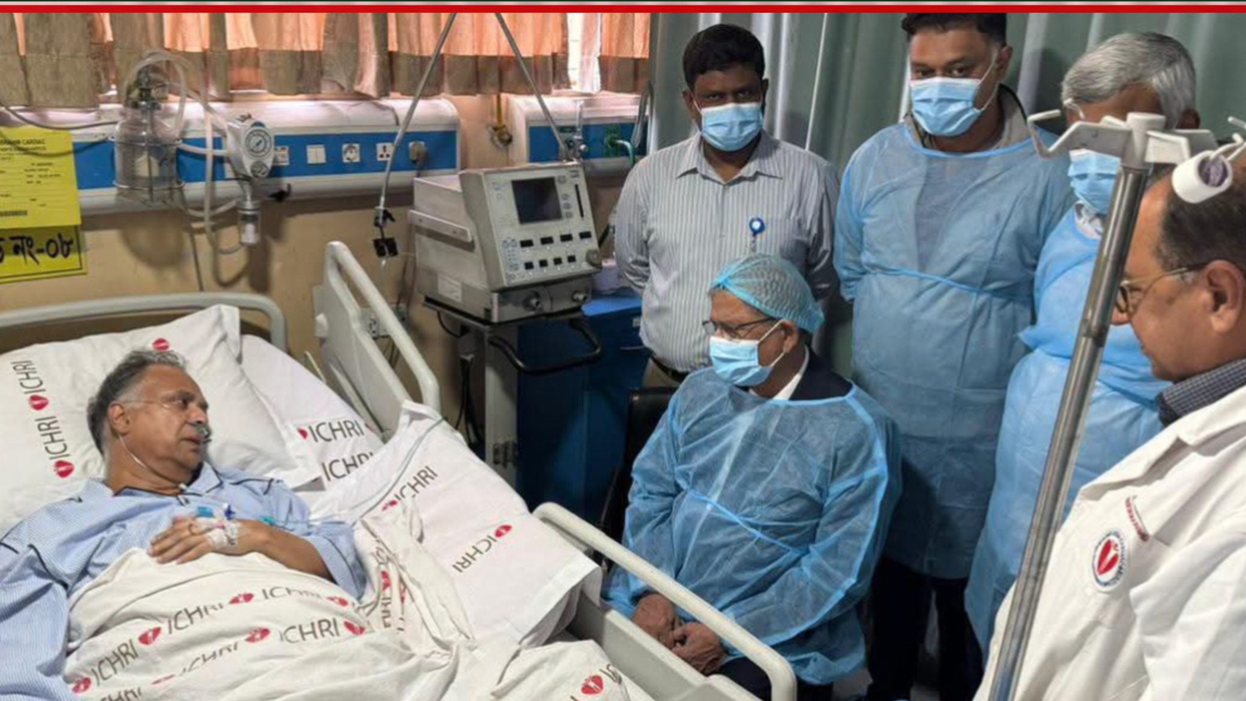 জ্বালানিমন্ত্রী টুকুকে দেখতে হাসপাতালে রাষ্ট্রপতি মির্জা ফখরুল