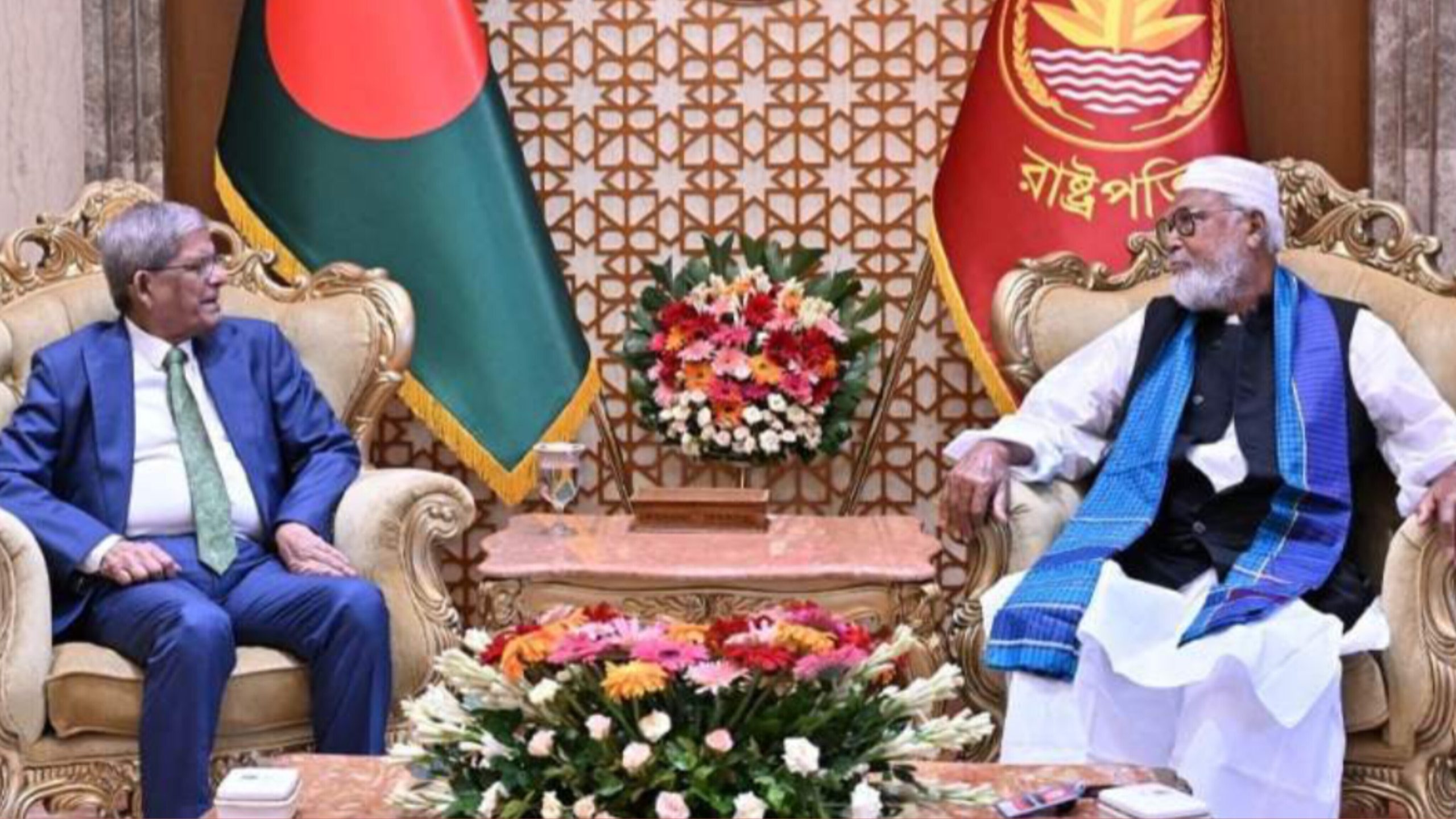 রাষ্ট্রপতির সঙ্গে কাদের সিদ্দিকীর সৌজন্য সাক্ষাৎ