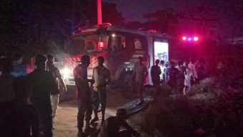 গাজীপুরে গ্যাস সিলিন্ডার লিকেজ থেকে আগুন, ৪৫টি ঘর পুড়ে ছাই
