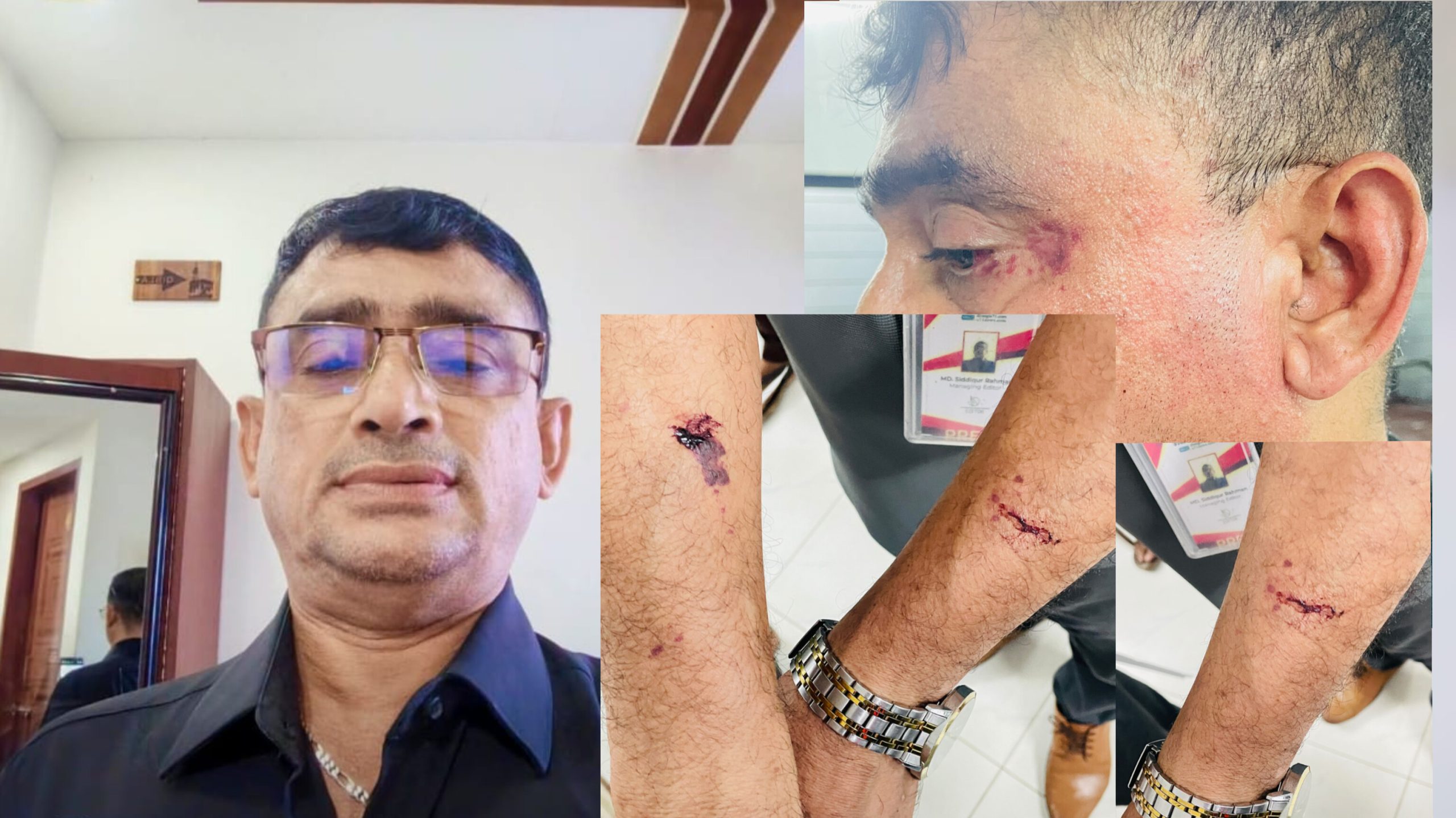 সাংবাদিক ও আলফালাক রিয়েল এস্টেট লিঃ এর পরিচালক মোঃ ছিদ্দিকুর রহমান কে হত্যা ও গুমের উদ্দেশ্যে তুলে নেয়ার চেষ্টা