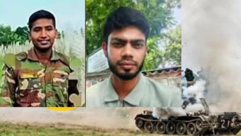 অনুশীলনকালে দুর্ঘটনায় নিহত দুই সৈনিকের পরিচয় মিলেছে