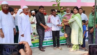 কালিহাতীতে এসএসএসের উদ্যোগে শিক্ষার্থীদের মাঝে বৃক্ষের চারা বিতরণ