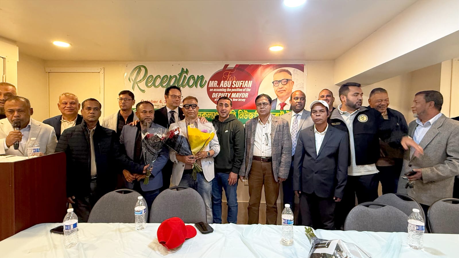 যুক্তরাষ্ট্রে প্রবাসী সুনামগঞ্জবাসীর গৌরব: ডেপুটি মেয়র আবু সুফিয়ানকে জেলা জনকল্যাণ সমিতির সংবর্ধনা
