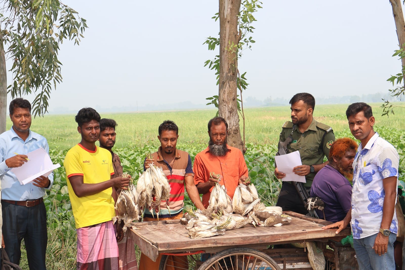 সিংড়ায় জবাই করা ৫০ বক উদ্ধার ‎৫ জনকে জেল জরিমানা