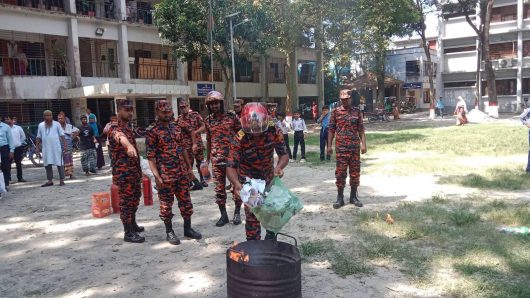 নরসিংদীতে শিবপুরে আন্তর্জাতিক দুর্যোগ প্রশমন দিবস উপলক্ষ্যে র‌্যালি ও মহড়া অনুষ্ঠিত