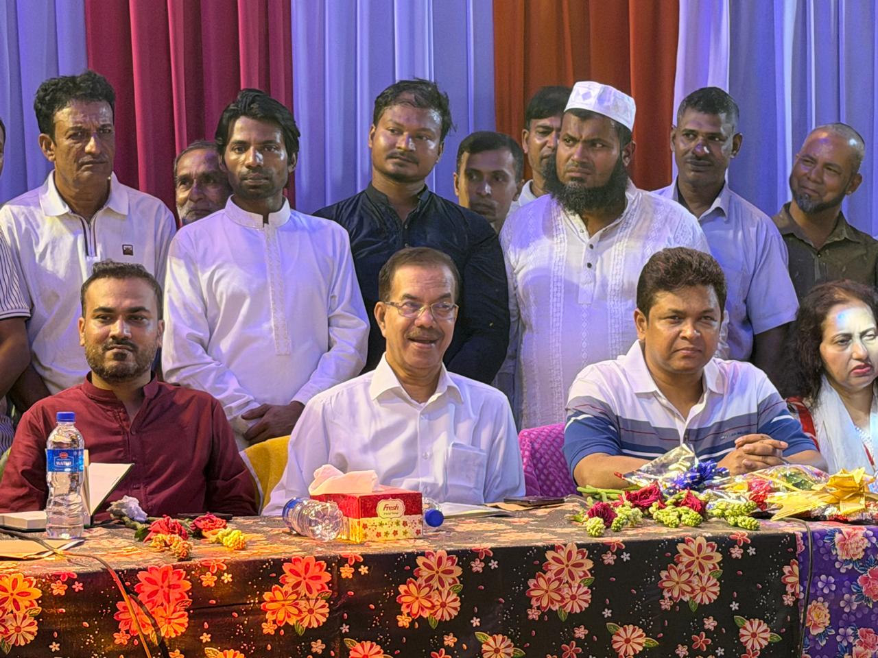 দুর্গাপূজার মণ্ডপে মণ্ডপে এমপি মিলন, দিলেন পাশে থাকার আশ্বাস