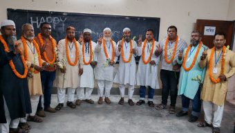 দিনাজপুর জেলা ধান চাউল ব্যবসায়ী গ্রুপের কার্যনির্বাহী কমিটির নির্বাচনে  সভাপতি তুহিন ও  সাধারণ সম্পাদক সাদেকুল নির্বাচিত