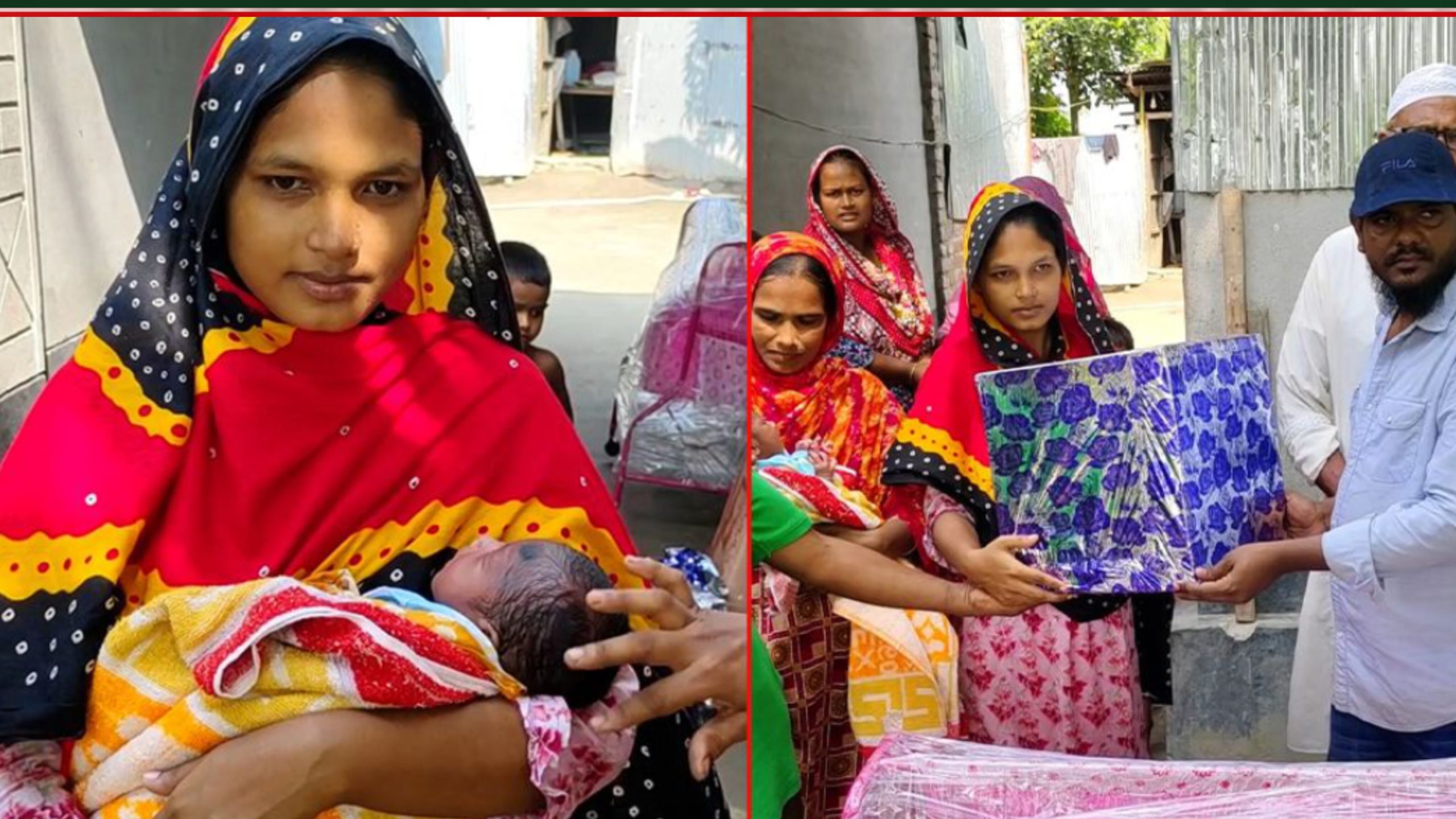 চলন্ত বাসে জন্ম, শিশুর নাম রাখা হলো ‘আনাস