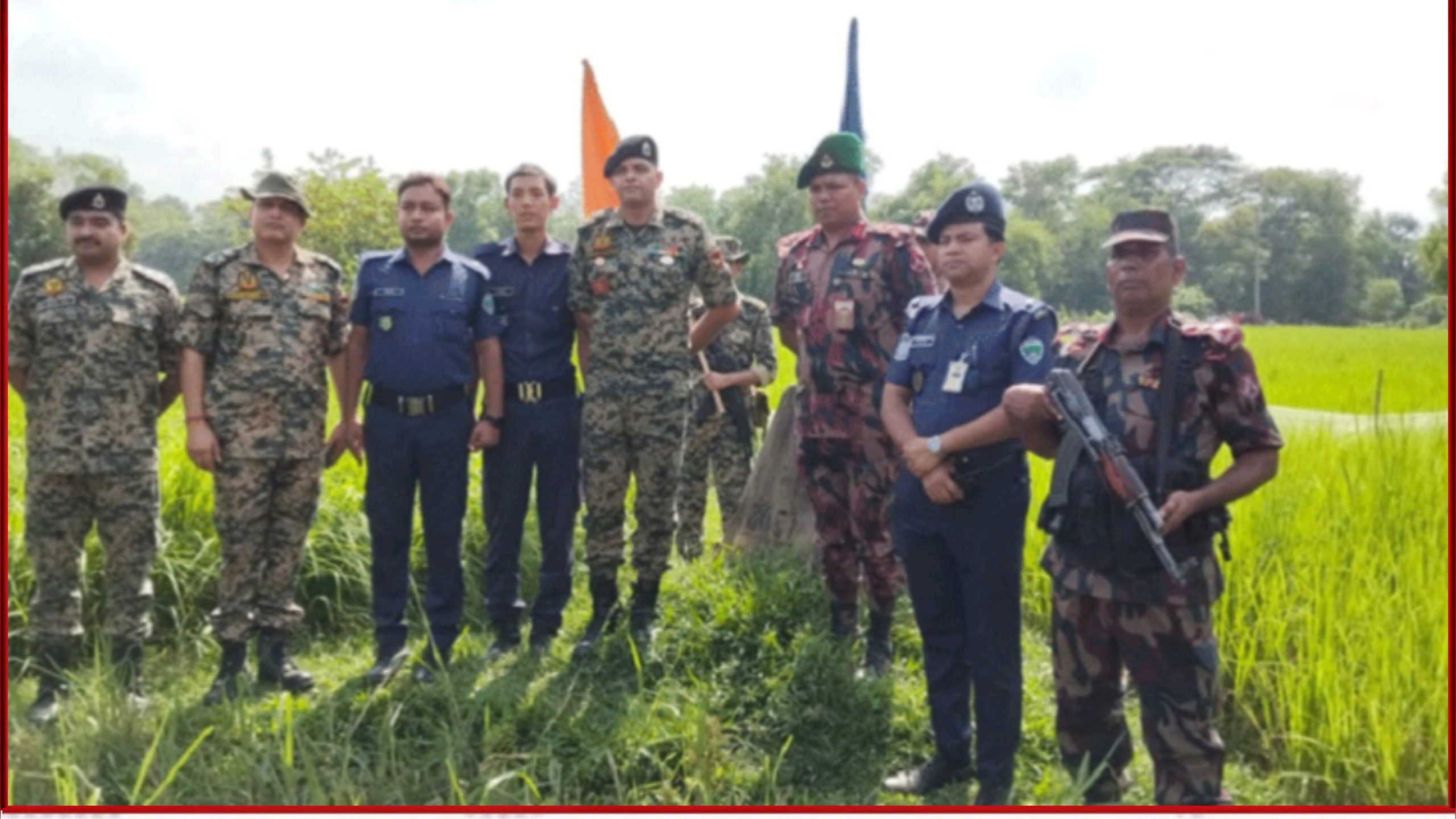 বিএসএফের হাতে আটক ২ পুলিশ সদস্যকে ফেরত আনল বিজিবি