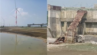 ভারুয়াখালী – পিএমখালী  পল্লী সড়ক সেতু প্রকল্প  ‎(CIBRR)  উন্নয়ন কাজে অধিগ্রহণের  জমির টাকা  না পেয়ে  জনগনের বাধাঁর মূখে সেতুর কার্যক্রম বন্ধ