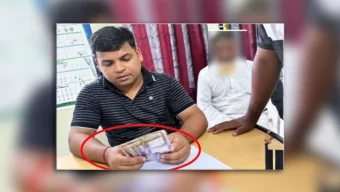 ঘুষ নেওয়ার ভিডিও ভাইরাল, হাজীগঞ্জে ভূমি কর্মচারী বরখাস্ত