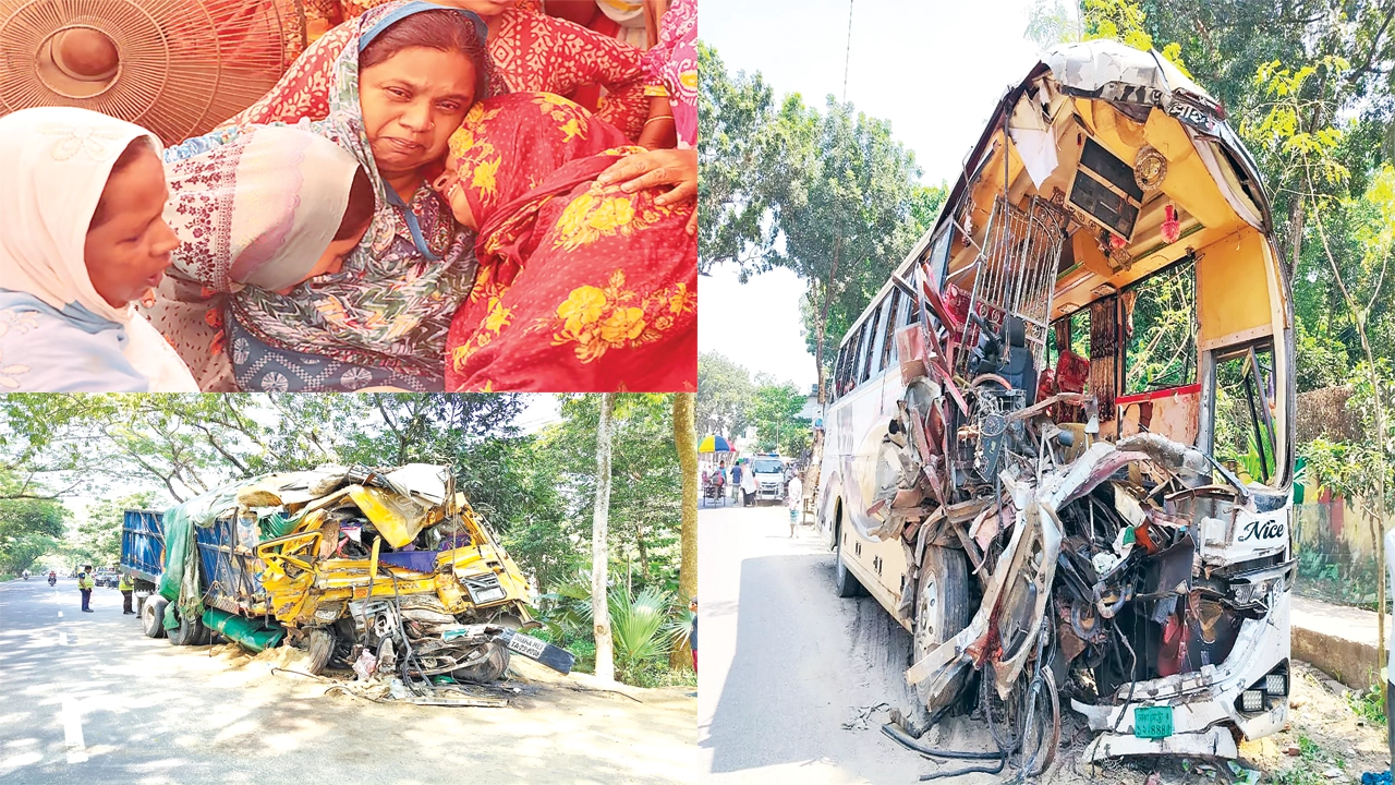 বাস চালাচ্ছিলেন সুপারভাইজার, পেছনে ঘুমাচ্ছিলেন চালক-সহকারী!